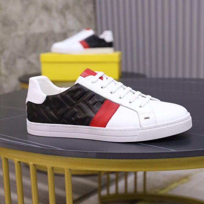 Fendi Mens Shoes Fashion Sneakers Luxury Brand Casual Shoes for Men with Original Box Whatapp