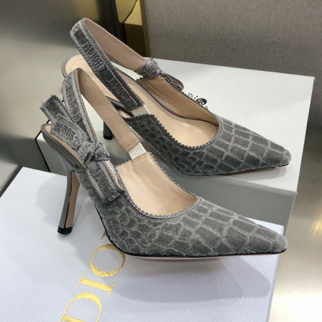 Dior Womens Shoes Sandals Fashion Pumps Luxury Brand D-Doll Quake Oblique J'ADIOR PUMP with Original Box Whatapp