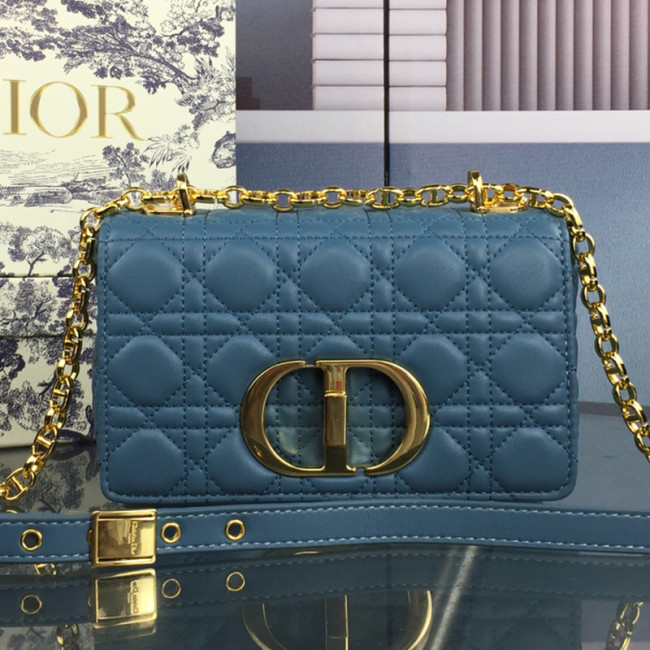 Dior Womens Bags Crossbody Bag LARGE DIOR CARO BAG Luxury Brand Cannage Calfskin with Original Box Whatapp