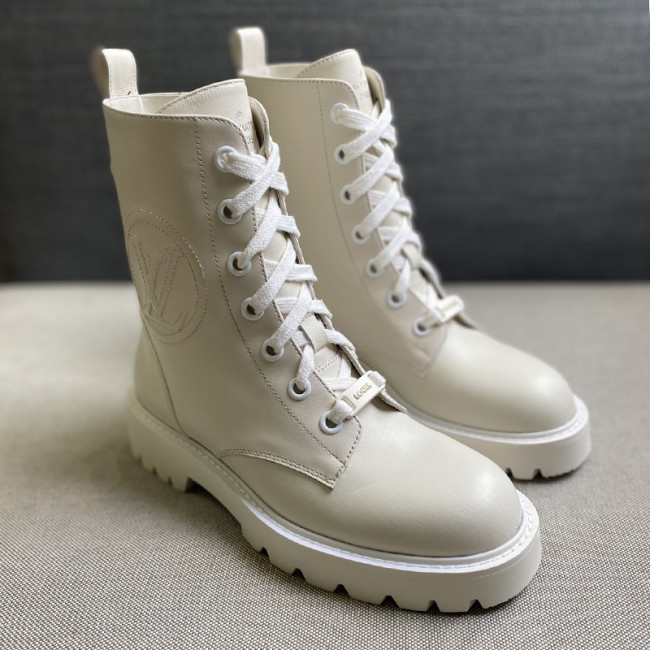 Louis Vuitton Women Shoes Boots Luxury Brand TERRITORY FLAT RANGER with Original Box 1A94Q5 Whatapp