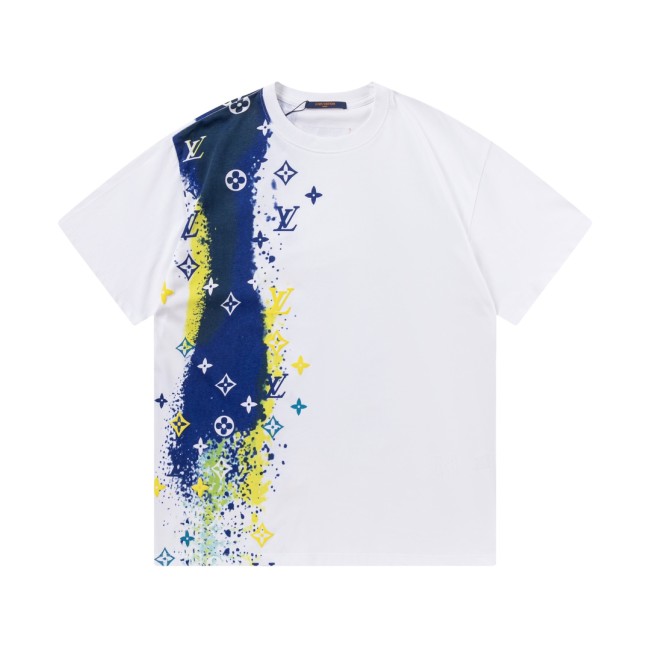 Louis Vuitton Luxury Brand Men Womens Short Sleeve T-Shirt Whatapp