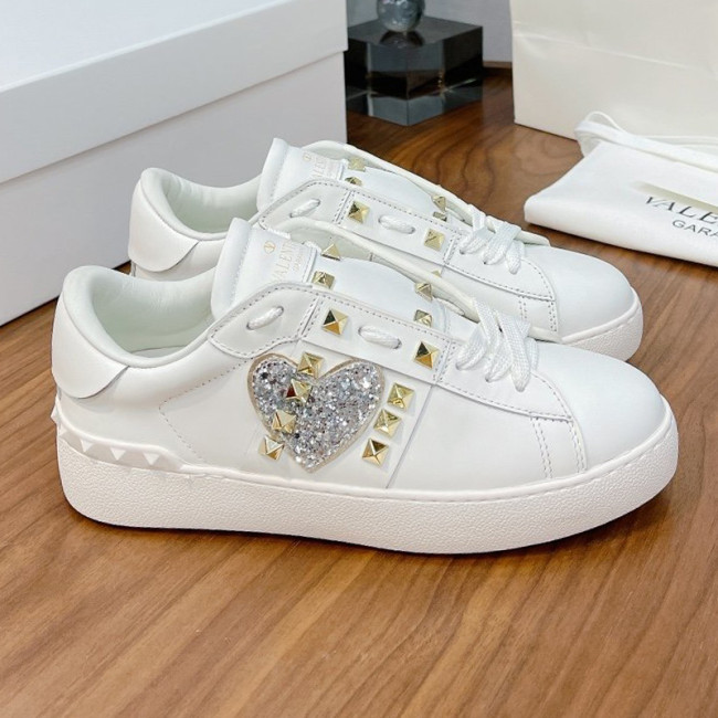 Valentino Men Shoes Fashion Design Luxury Brand OPEN SNEAKER WITH VLTN PRINT with Original Box WY0S0830BLUA01 Whatapp