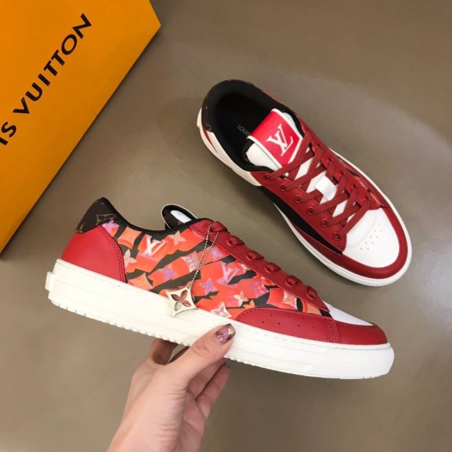 Louis Vuitton Men Shoes Fashion Sneakers Luxury Brand Mens Charlie Sneaker Casual Shoes with Original Box Whatapp