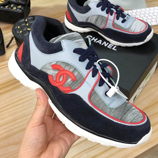 Chanel Women Shoes Sneakers Luxury Brand Sports Shoes Breathable Design with Original Box Whatapp