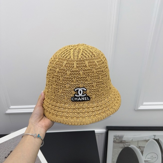 Chanel Womens Hats Luxury Brand Bucket Hat with Original Box