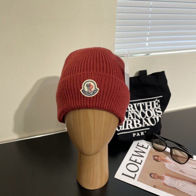 Moncler Mens Womens Hats Luxury Brand Design Moncler Knit Hat with Original Box