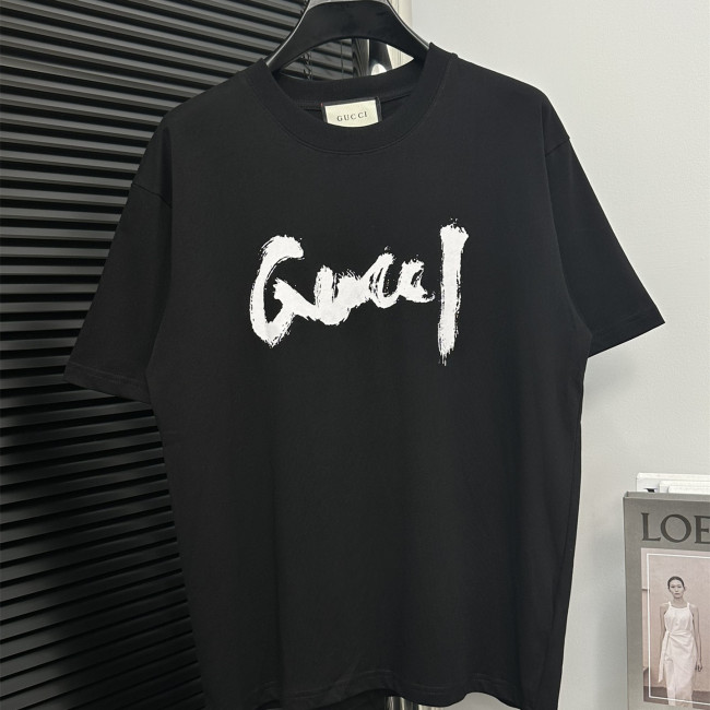 Gucci x Balenciaga Luxury Brand Women Mens Short Sleeve T-Shirt Whatapp