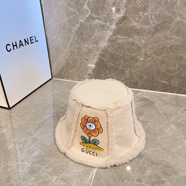 Gucci Womens Cap Bucket Hat Luxury Brand with Original Box