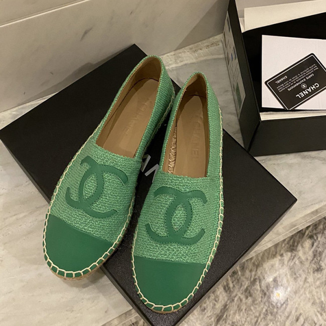 Chanel Women Shoes Fashion Espadrille Luxury Brand Casual Shoes for Women ESPADRILLE with Original Box Espadrilles Whatapp