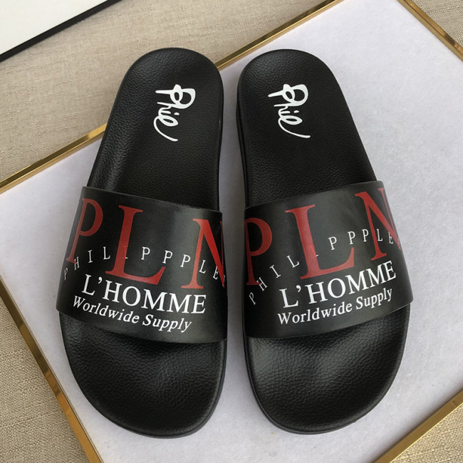 Philipp Plein Men Shoes Fashion Design Luxury Brand Flip Flop Slippers Sandals with Original Box Whatapp