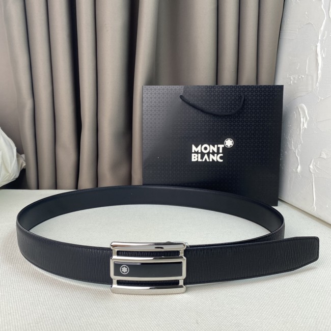 Montblanc Mens Leather Belts Luxury Brand Design Fashion Type with Original Box Whatapp