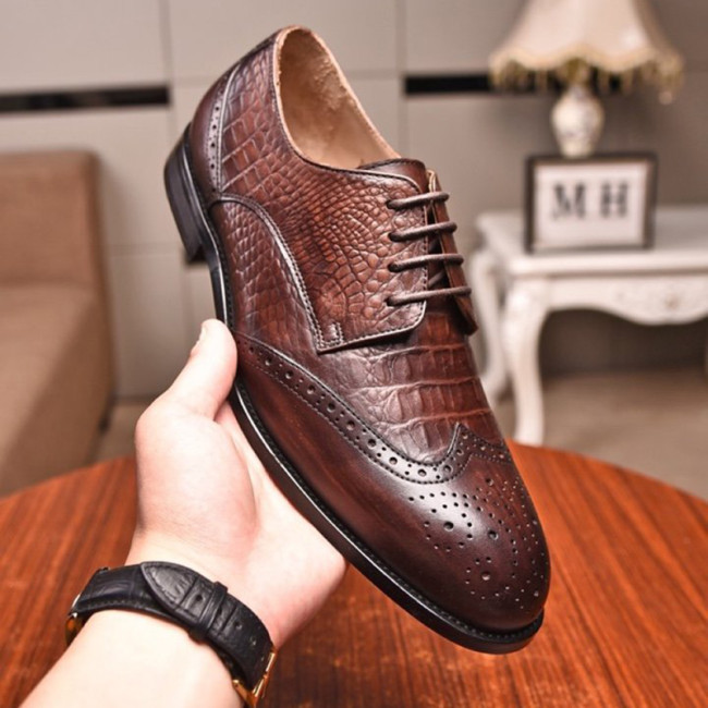 Louis Vuitton Men Shoes Business Luxury Brand LV Dress Shoes with Original Box Whatapp