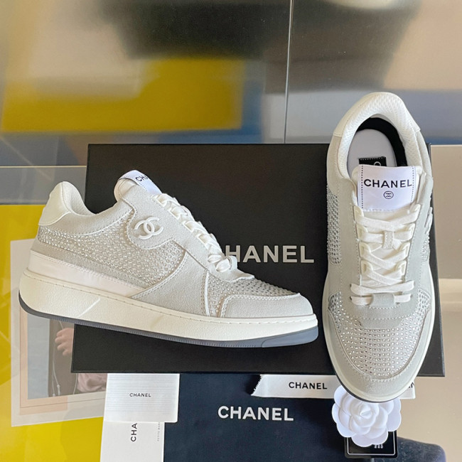 Chanel Women Shoes Sneakers Luxury Brand Sports Shoes Breathable Design with Original Box Whatapp