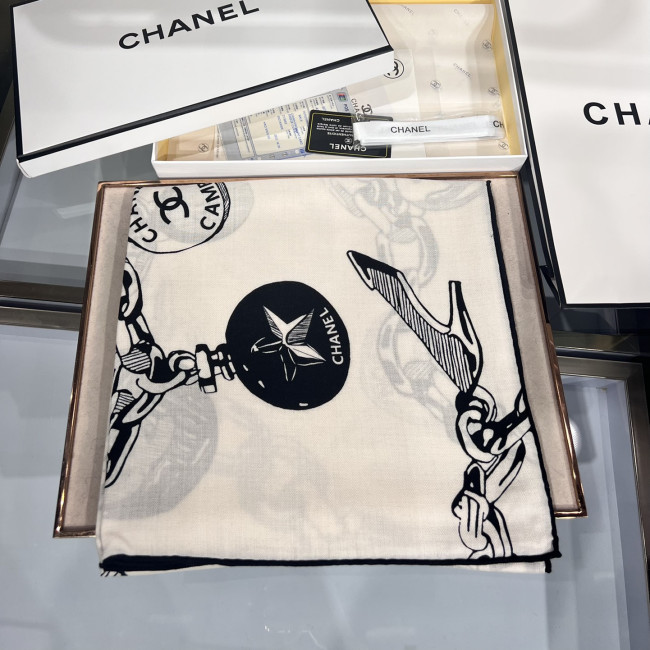 Chanel Scarves Womens Fashion Scarf with Original Box Whatapp