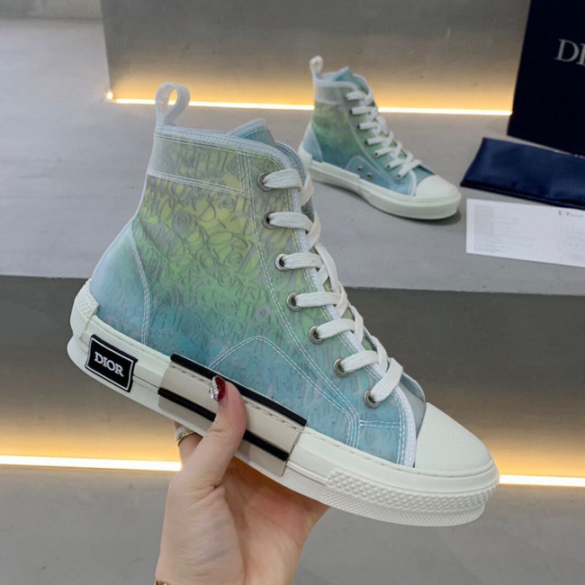 Dior Womens Mens Shoes Sneakers Luxury Brand Unisex Design B23 High-Top Sneaker with Box Whatapp