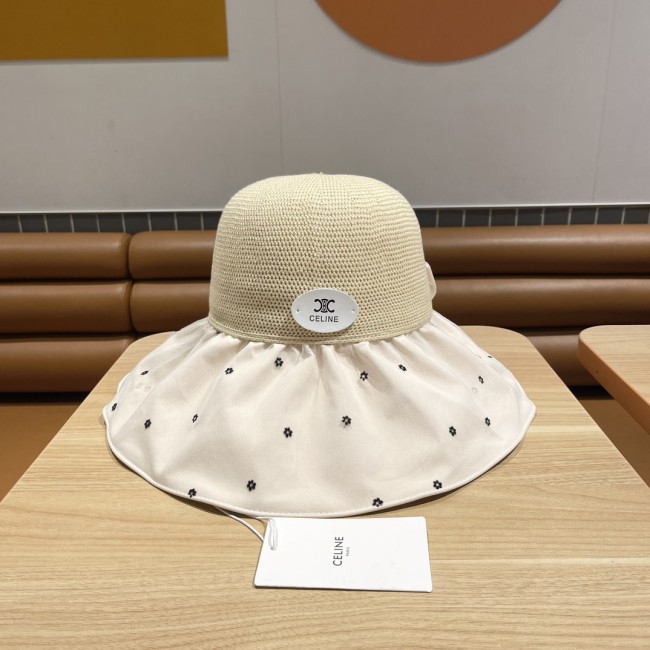 Celine Womens Hats Luxury Brand Design Celine Bucket Hat with Original Box