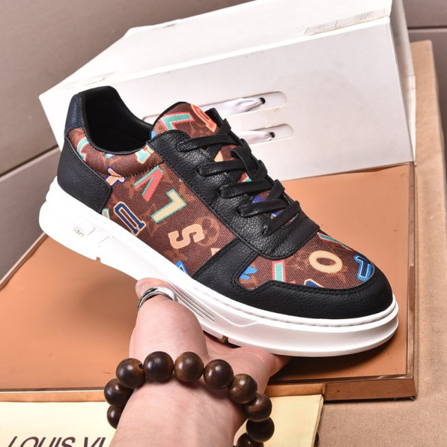 Louis Vuitton Men Shoes Fashion Sneakers Luxury Brand Mens Casual Shoes with Original Box Whatapp