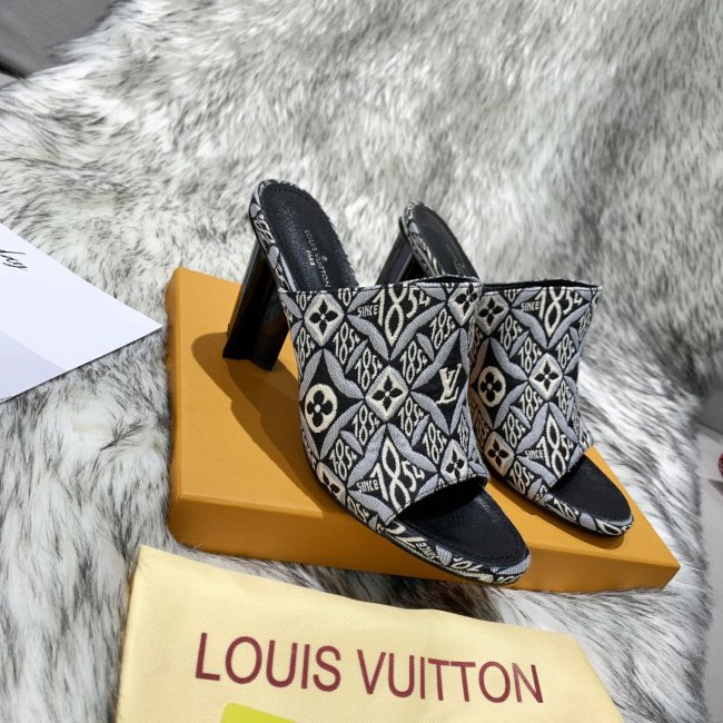 Louis Vuitton Womens Shoes SINCE 1854 SILHOUETTE MULE 1A8KNR Whatapp