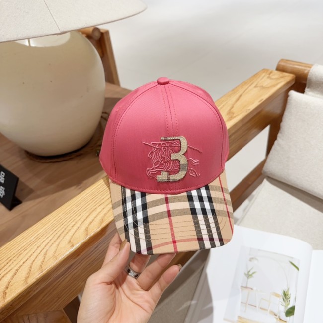 Burberry Womens Mens Cap Baseball Hat Luxury Brand with Original Box