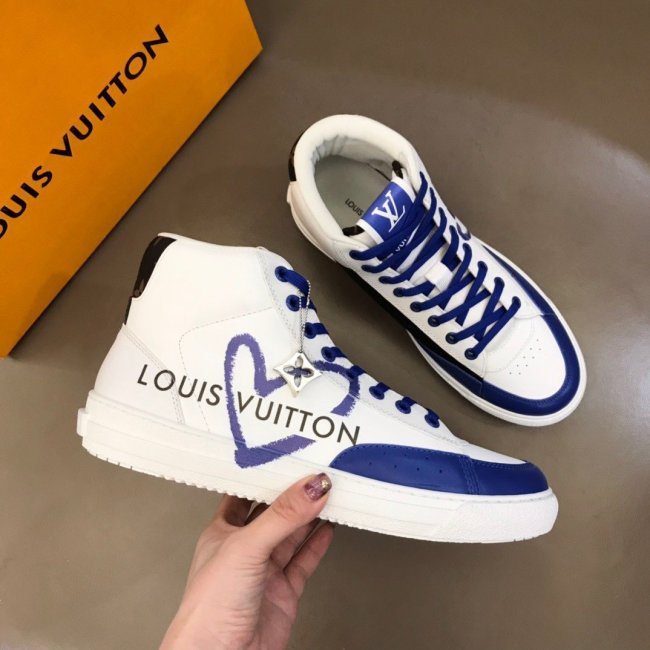 Louis Vuitton Men Shoes Fashion Sneakers Luxury Brand Mens Charlie Sneaker Casual Shoes with Original Box Whatapp