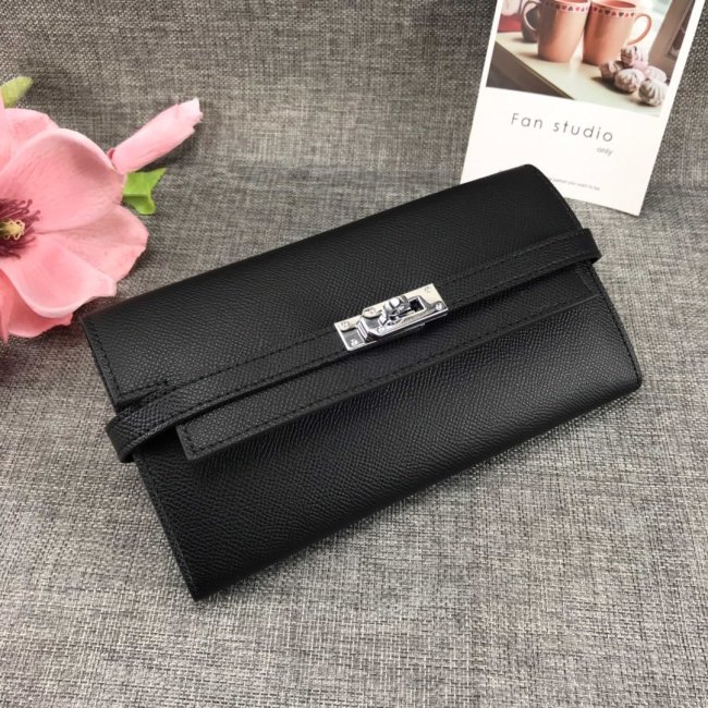 Hermes Womens Mens Wallets Purse Kelly Bag Clutch Leather Design Coin Bag with Original Box Whatapp