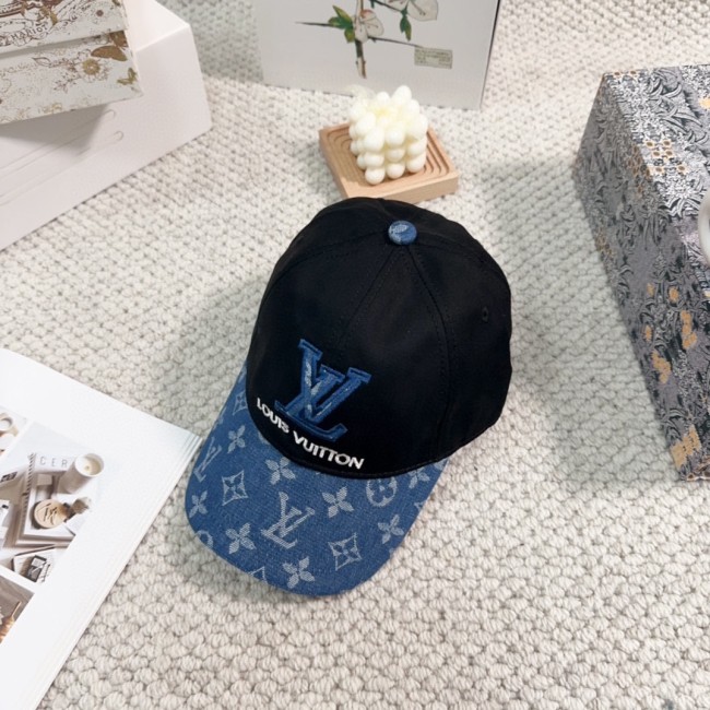 Louis Vuitton Womens Mens Cap Baseball Hat Luxury Brand with Original Box