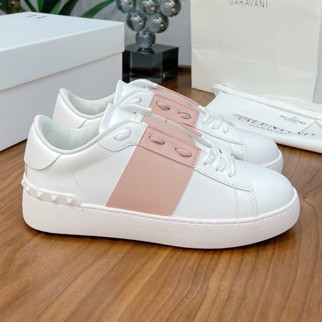 Valentino Men Shoes Fashion Design Luxury Brand OPEN SNEAKER WITH VLTN PRINT with Original Box WY0S0830BLUA01 Whatapp