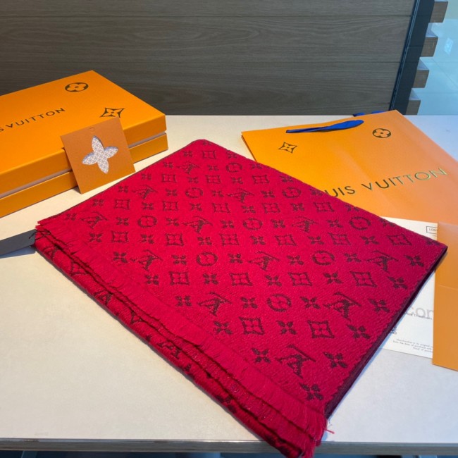 Louis Vuitton Scarves Men Womens Fashion Scarf with Original Box Whatapp