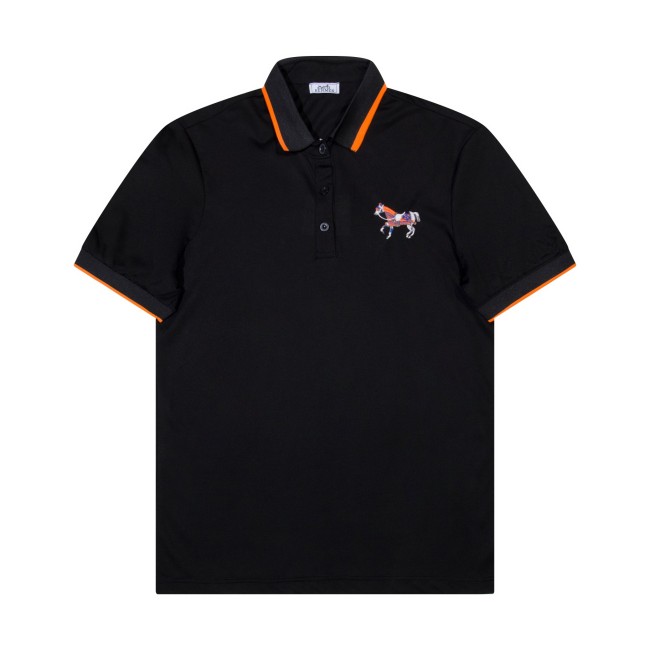 Hermes Luxury Brand Mens Short Sleeve T-Shirt Polo Shirt Whatapp