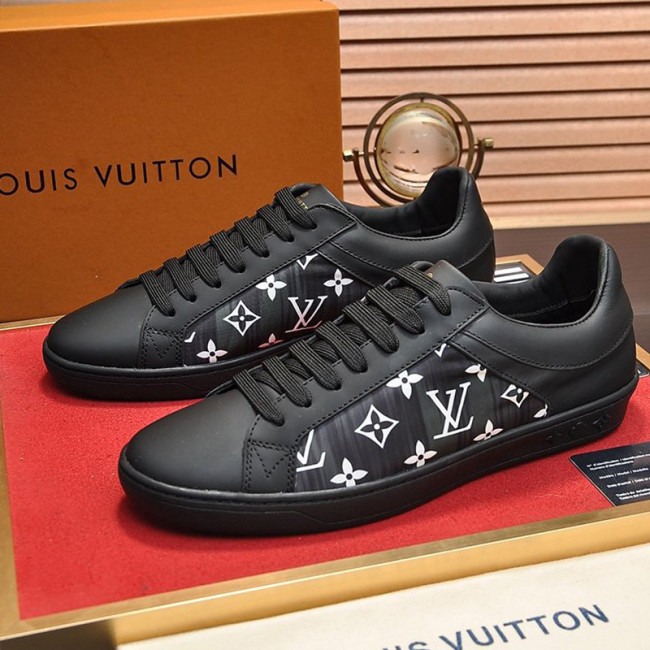 Louis Vuitton Men Shoes Fashion Sneakers LUXEMBOURG SNEAKER Monogram Luxury Brand with Original Box Whatapp