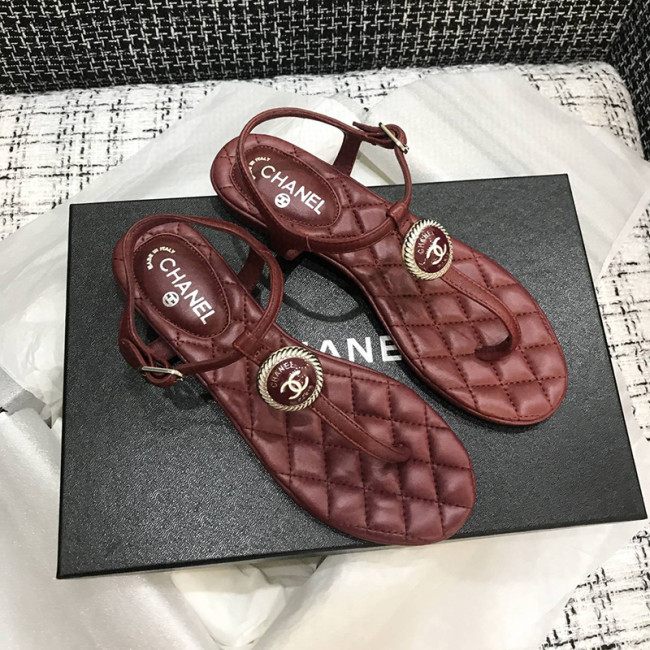 Chanel Womens Shoes Sandals Luxury Brand with Original Box Whatapp