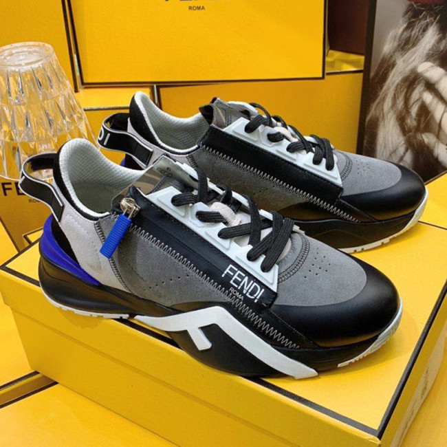 Fendi Mens Shoes Fashion Sneakers Luxury Brand Casual Fendi Flow Low-Top Sneakers Shoes for Men with Original Box Whatapp