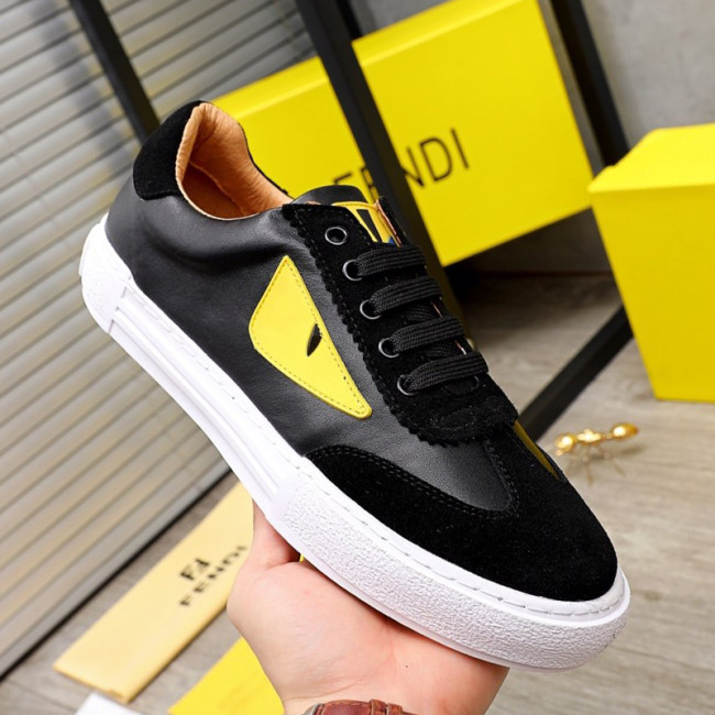 Fendi Mens Shoes Fashion Sneakers Luxury Brand Casual Shoes for Men with Original Box Whatapp