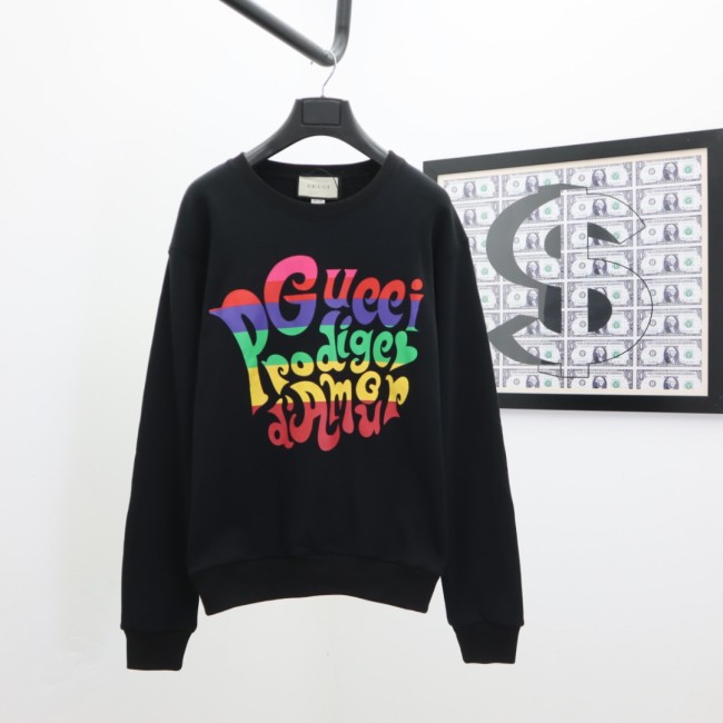 Gucci Womens Mens Long Sleeve Sweatshirt Luxury Brand Mens Sweatshirts Whatapp