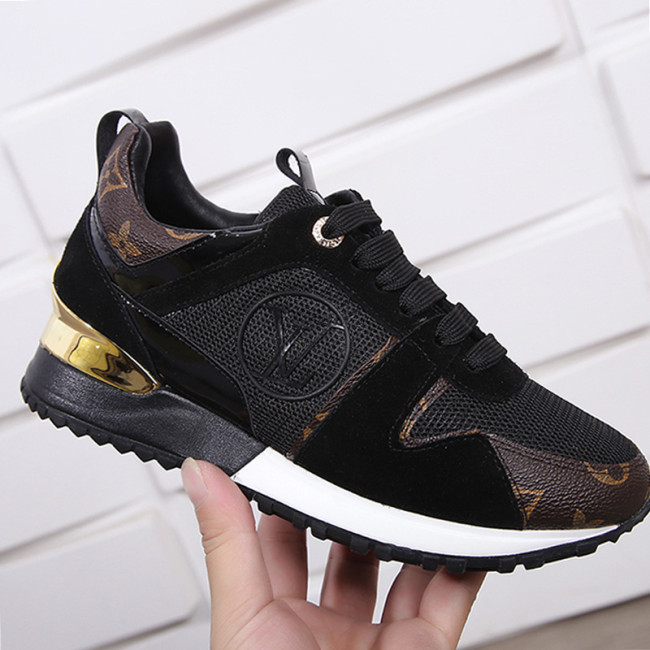 Louis Vuitton Women Shoes Sneakers Breathable Design Luxury Brand Run Away Sneaker 1A3CVZ Whatapp