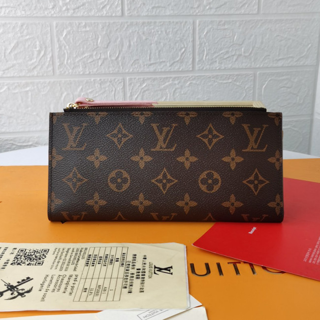 Louis Vuitton Mens Womens Wallets Purse Luxury Brand Designer Zippy WALLET M61269 with Original Box Whatapp