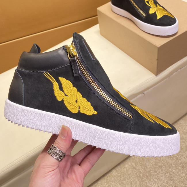 Giuseppe Zanotti Mens Shoes Sneakers Luxury Brand Sneakers with Original Box GZ Shoes Fashion Whatapp