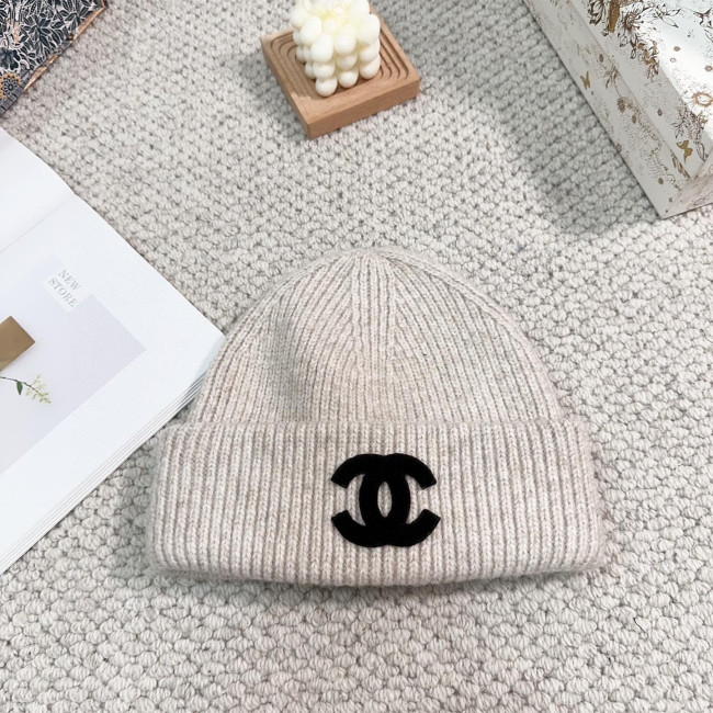 Chanel Womens Hats Luxury Brand Knit Hat with Original Box