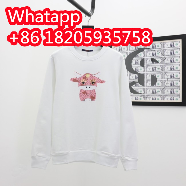 Louis Vuitton Womens Mens Long Sleeve Sweatshirt Luxury Brand Mens Sweatshirts Whatapp