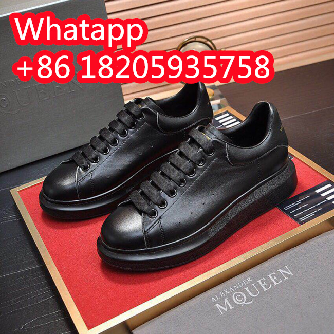 Alexander McQueen Men Shoes Fashion Design Luxury Brand Whatapp