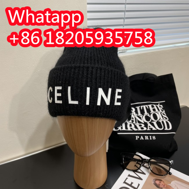 Celine Men Womens Hats Luxury Brand Design Celine Knit Hat with Original Box