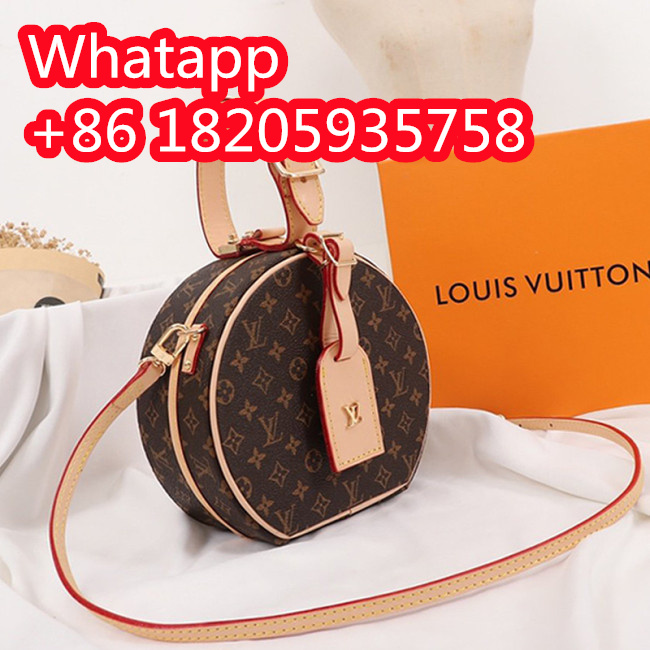 Louis Vuitton Womens Bags Shoulder Bag Luxury Brand PETITE BOITE CHAPEAU Monogram Messenger Bags for Women M43514 Whatapp