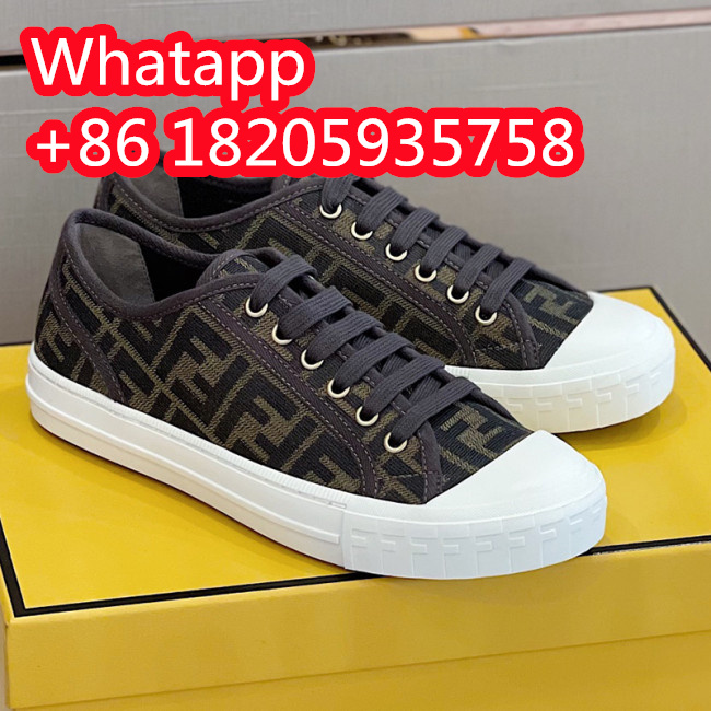 Fendi Mens Shoes Fashion Sneakers Luxury Brand Casual Shoes for Men with Original Box Whatapp