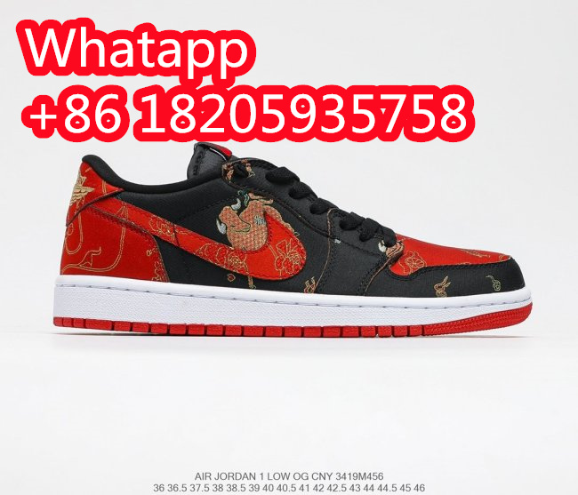 Air Jordan 1 Low CNY Sneakers Men Womens Shoes 3419M456 Whatapp