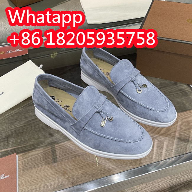 Loro Piana Womens Shoes Loafers Casual Design Luxury Brand Fashion Shoes for Women with Original Box No.19 Whatapp