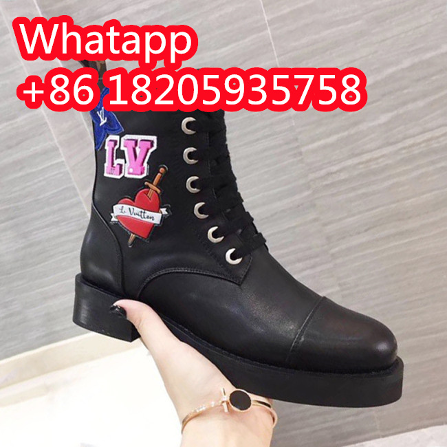 Louis Vuitton Women Shoes Boots WONDERLAND RANGER Boot Luxury Brand Women Booties Whatapp