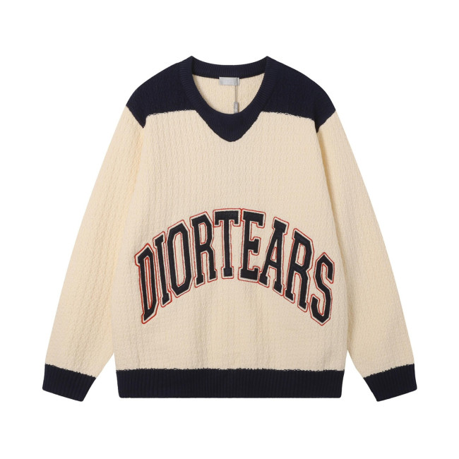 Dior Women Mens Sweater Luxury Brand Mens Knitwear Top Quality Whatapp