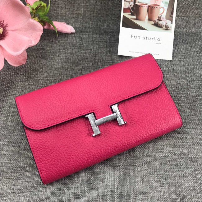 Hermes Womens Mens Wallets Purse Card Holder Leather Long Design Coin Bag with Original Box Whatapp