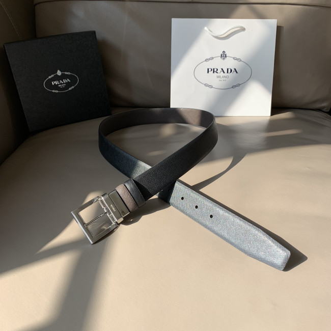 Prada Mens Belt Luxury Brand Fashion Men Belts with Original Box Whatapp