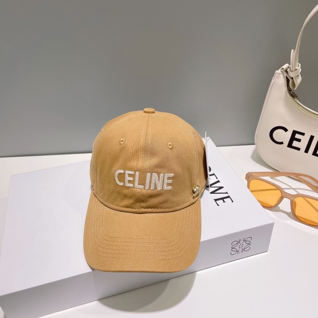 Celine Men Womens Hats Luxury Brand Design Celine Baseball Hat with Original Box